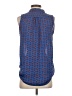 Zara Blue Sleeveless Blouse Size XS - photo 2