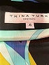 Trina Turk Print Teal Cocktail Dress Size 4 - photo 7