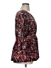 IGIGI Burgundy 3/4 Sleeve Blouse Size 14 - 16 Plus - photo 4