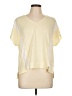 Bobeau Yellow Short Sleeve Top Size L - photo 1