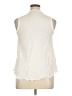 Amaryllis 100% Viscose Ivory Sleeveless Blouse Size XL - photo 2