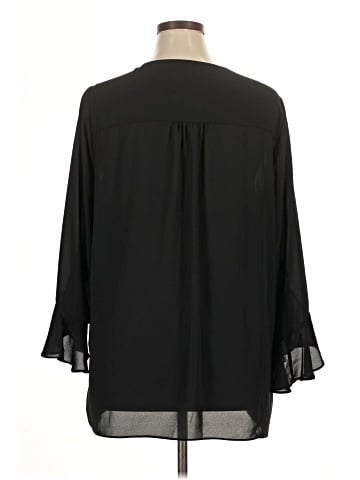 Karen Kane 3/4 Sleeve Blouse (view 2)