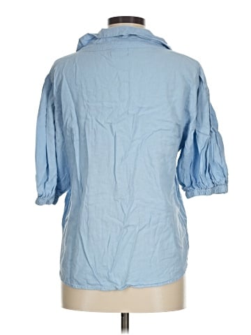 Heroes & Dreamers 3/4 Sleeve Button-Down Shirt (view 2)