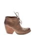 Korks Brown Ankle Boots Size 7 1/2 - photo 1