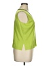 MING WANG 100% Acrylic Green Sleeveless Top Size XL (petite) - photo 4