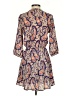 Lush 100% Polyester Paisley Orange Casual Dress Size S - photo 2