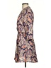 Lush 100% Polyester Paisley Orange Casual Dress Size S - photo 5