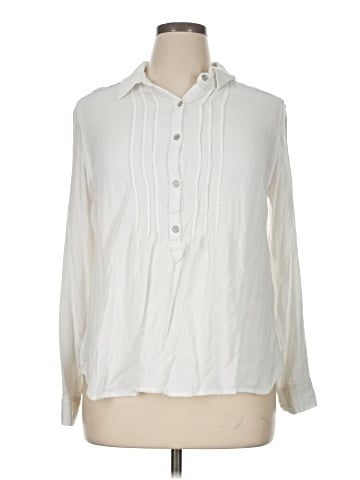 Vintage America Blues Long Sleeve Blouse (view 1)