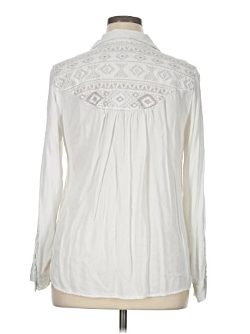 Vintage America Blues Long Sleeve Blouse (view 2)