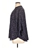 Lush 100% Polyester Polka Dots Blue 3/4 Sleeve Blouse Size 1X - photo 5