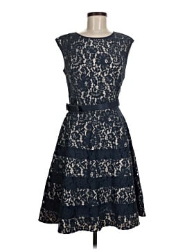 knee length dresses for ladies Jovani 39075 Short Floral Lace Blazer Cocktail Dress main image 1