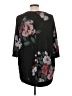 Maurices Floral Black Pullover Sweater Size L - photo 2