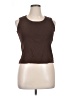 Choices Brown Sleeveless Top Size XL (petite) - photo 1