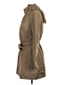 Rainforest 100% Polyester Tan Trenchcoat Size S - photo 5