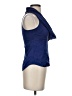 Express Design Studio Blue Sleeveless Silk Top Size XS (estimated) - photo 4