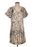 Unbranded Metallic Silver Cocktail Dress Size S (estimated) - photo 1