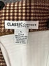 Classic Concepts Plaid Brown Casual Skirt Size L - photo 4
