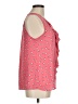 Elle 100% Polyester Pink Sleeveless Blouse Size M - photo 4