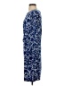 MICHAEL Michael Kors Print Blue Casual Dress Size S - photo 5