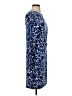 MICHAEL Michael Kors Print Blue Casual Dress Size S - photo 4