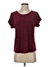 Liz McCoy Burgundy Active T-Shirt Size S - photo 1