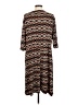 Sushiflower Print Brown Casual Dress Size M (estimated) - photo 2