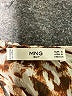 MNG Suit Animal Print Brown 3/4 Sleeve Blouse Size 4 - photo 7