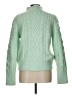 Halogen X Atlantic-Pacific Green Turtleneck Sweater Size L - photo 2