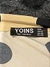 YOINS Polka Dots Tan 3/4 Sleeve Blouse Size 14 - photo 7
