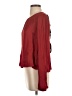 Free People 100% Polyester Burgundy Long Sleeve Blouse Size XS - photo 5