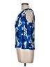 J by Joie 100% Polyester Blue Sleeveless Blouse Size M - photo 5