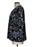 Chico's 100% Polyester Black 3/4 Sleeve Blouse Size L - photo 5