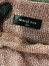 White Fox Metallic Brown Pink Formal Skirt Size XXS - photo 4