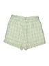 Zara Tweed Green Shorts Size S - photo 1