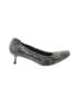Donald J Pliner Metallic Gray Brown Heels Size 8 - photo 1