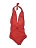 MICHAEL Michael Kors Solid Red One Piece Swimsuit Size 6 - photo 2