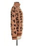 Tularosa Animal Print Brown Turtleneck Sweater Size M - photo 4