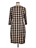 JBS Houndstooth Brown Casual Dress Size XL - photo 2