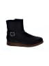 Ugg 100% Leather Black Ankle Boots Size 8 1/2 - photo 1