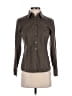 Lanidor Brown Long Sleeve Blouse Size M - photo 1