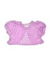Blueberi Boulevard 100% Polyester Pink Short Sleeve Blouse Size 3T - photo 1