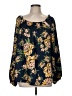Jessica Simpson 100% Polyester Yellow 3/4 Sleeve Blouse Size 1X - photo 1