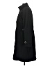 Donatella 100% Polyester Black Trenchcoat Size 12 - photo 5
