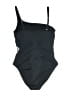 Unbranded Solid Black One Piece Swimsuit Size L (estimated) - photo 2