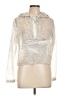 Good American 100% Nylon Silver Jacket Size Lg (3) - photo 1