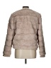 Eliza J 100% Polyester Tan Faux Fur Jacket Size L - photo 2
