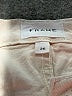 FRAME 100% Cotton Ivory Jeans Size 26 waist - photo 7