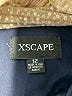 Xscape Solid Blue Cocktail Dress Size 12 - photo 7