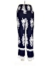 Unbranded 100% Viscose Print Blue Casual Pants Size L - photo 2