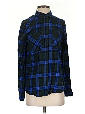 Express Long Sleeve Button-Down Shirt (view 1)